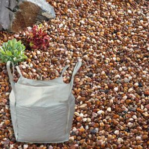 Kelkay Quartzite Pea Gravel Pebbles: Bulk Bag